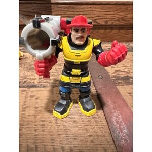 Rescue‎ Heroes Billy Blaze Action Figure Kids Toy Firefighter Mattel